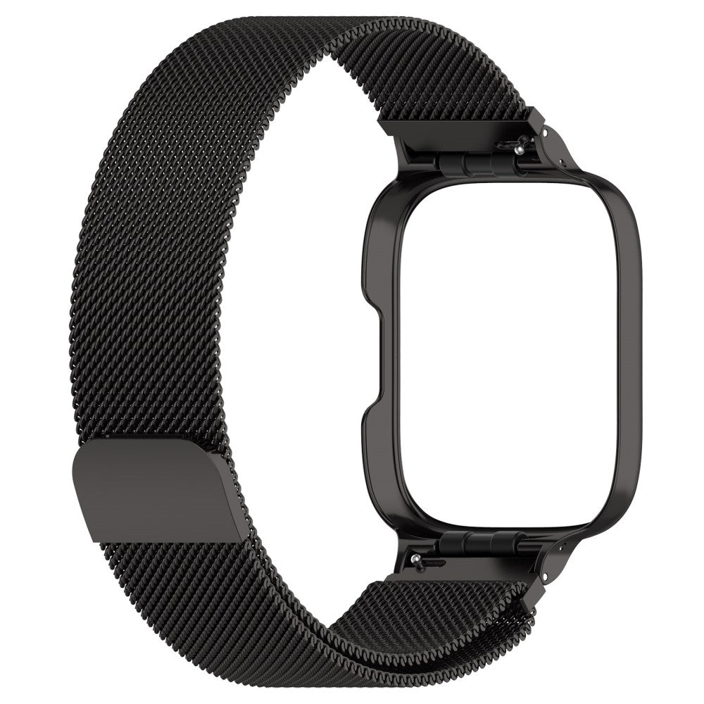 Metal Og Plastik Universal Rem passer til Xiaomi Redmi Watch 3 Active / Xiaomi Mi Watch Lite 3 - Sort#serie_1