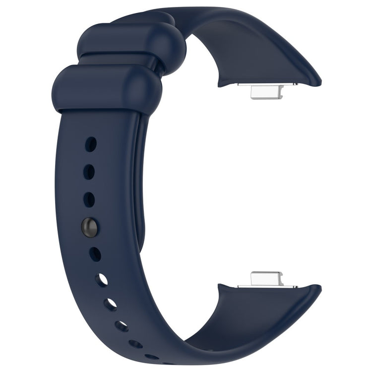 Vildt Hårdfør Silikone Rem passer til Xiaomi Smart Band 8 Pro - Blå#serie_9