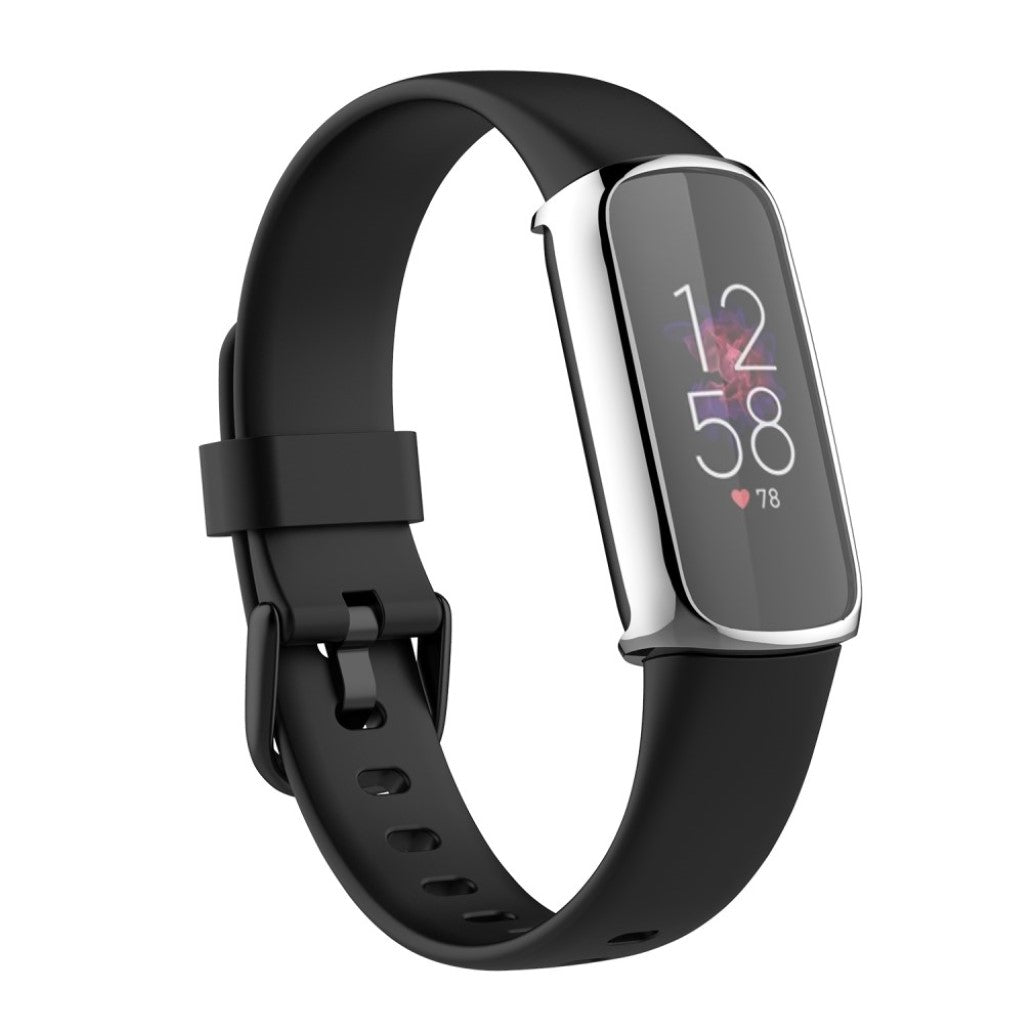 Alle Tiders Silikone Cover til Fitbit Luxe - Sølv#serie_3