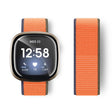 Fitbit Sense 2 / Versa 4 nylon strap - Milky White