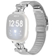 Fitbit Sense 2 / Versa 4 rhinestone stainless steel strap with buckle