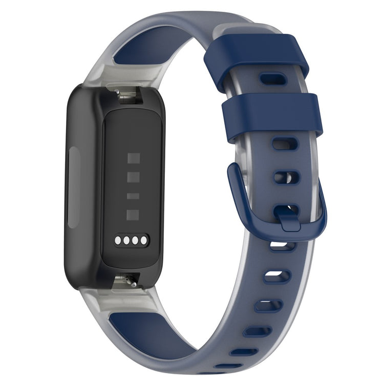 Holdbart Silikone Rem passer til Fitbit Inspire 3 - Blå#serie_10