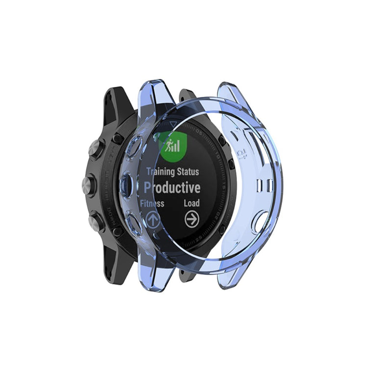 Meget Fint Silikone Cover til Garmin Fenix 5 / Garmin Fenix 5 Plus - Blå#serie_4