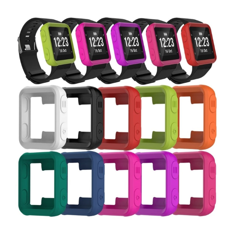 Super Pænt Garmin Forerunner 35 Silikone Cover - Sort#serie_1