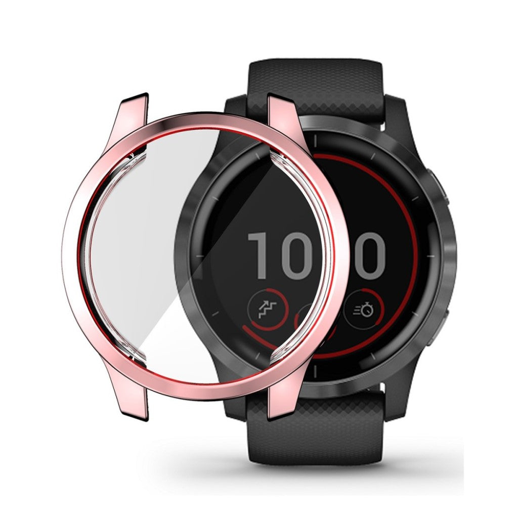 Rigtigt Godt Silikone Cover til Garmin Venu 2S / Garmin Vivoactive 4S - Pink#serie_2