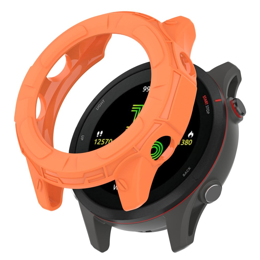 Rigtigt Fint Silikone Cover til Garmin Forerunner 255 - Orange#serie_4