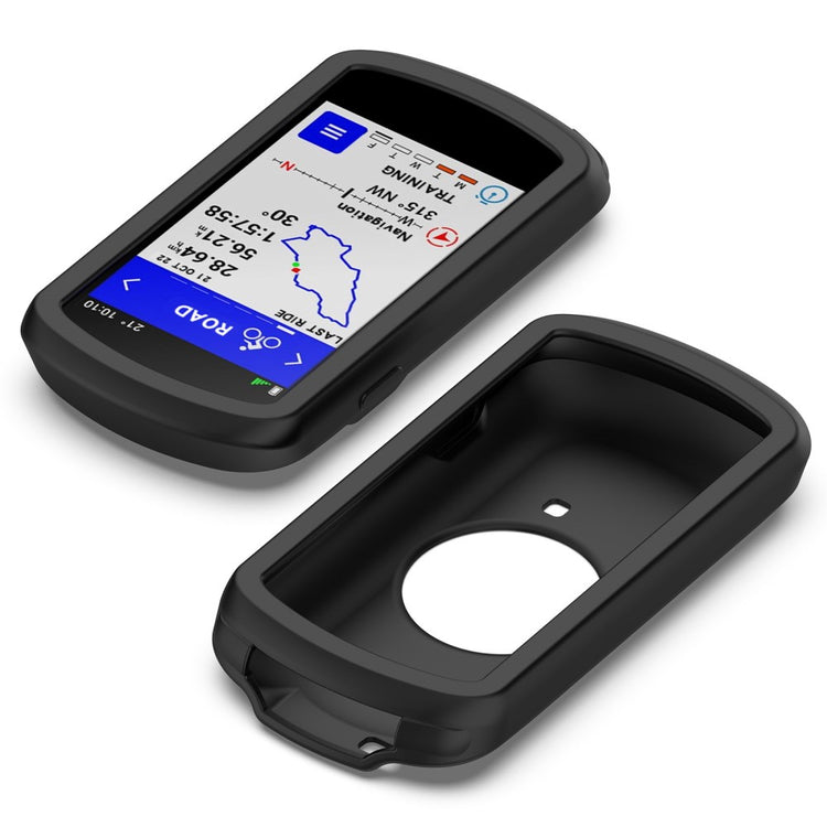 Fed Silikone Cover til Garmin Edge 1040 - Sort#serie_1