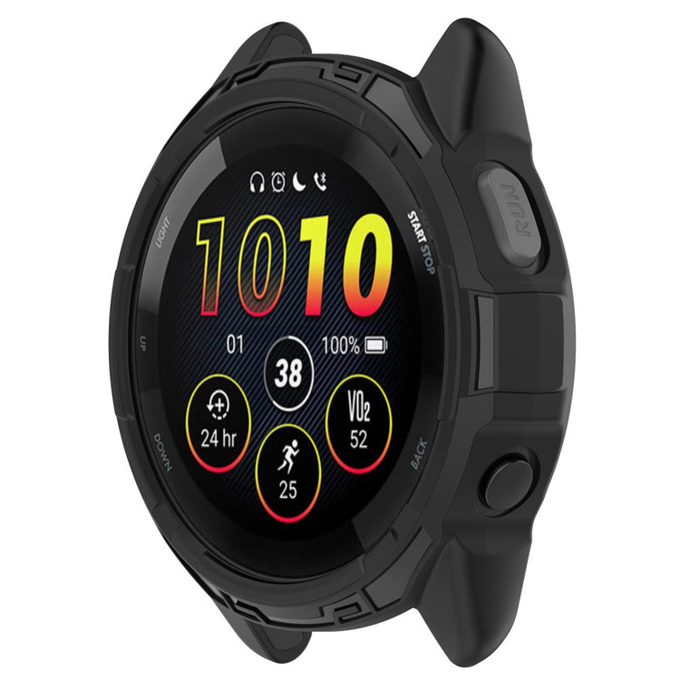 Beskyttende Silikone Bumper passer til Garmin Forerunner 265 - Sort#serie_3