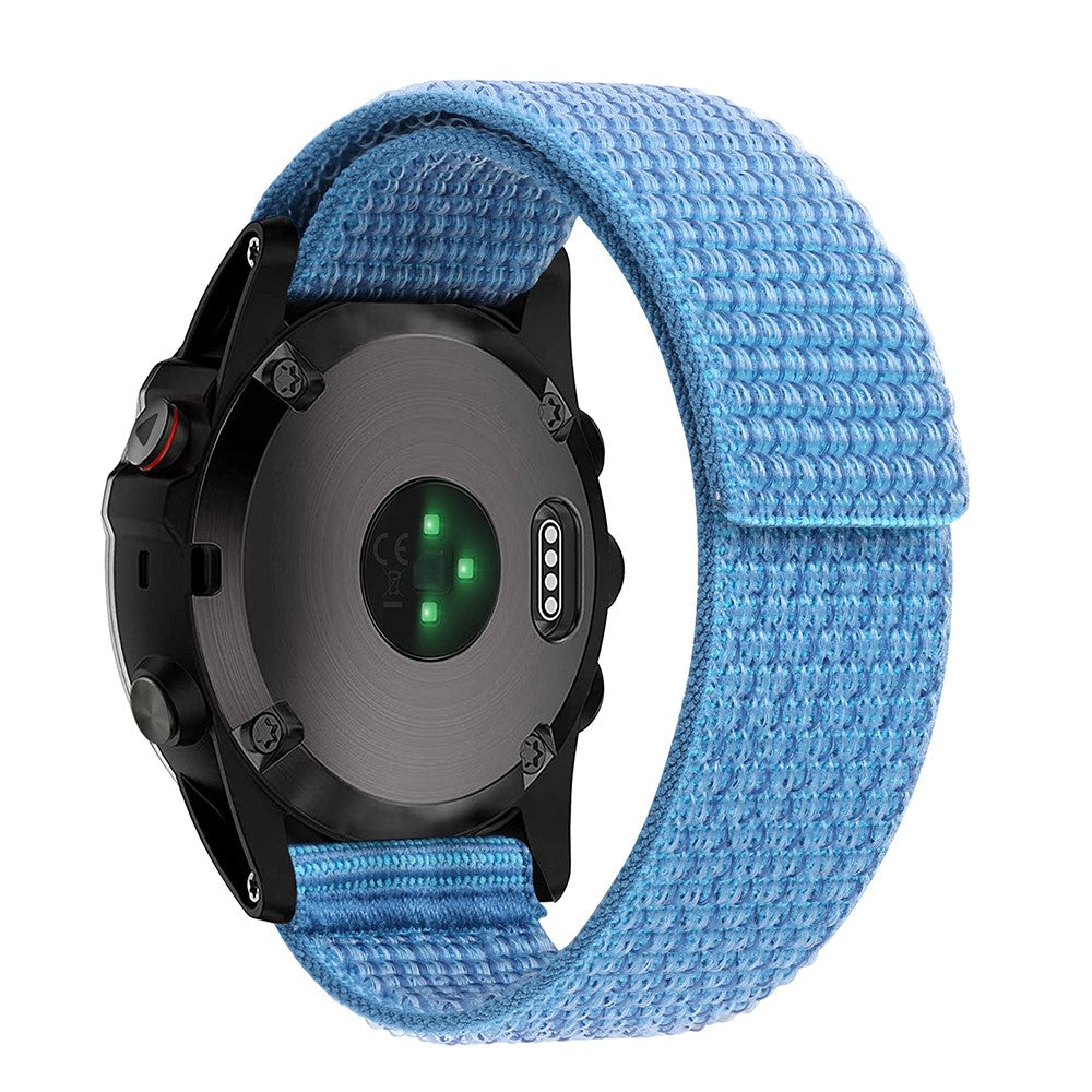 Vildt Sejt Nylon Universal Rem passer til Smartwatch - Blå#serie_1