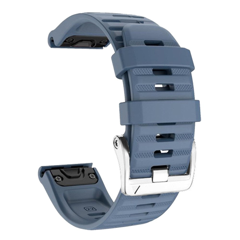 Helt Vildt Flot Silikone Universal Rem passer til Smartwatch - Blå#serie_1