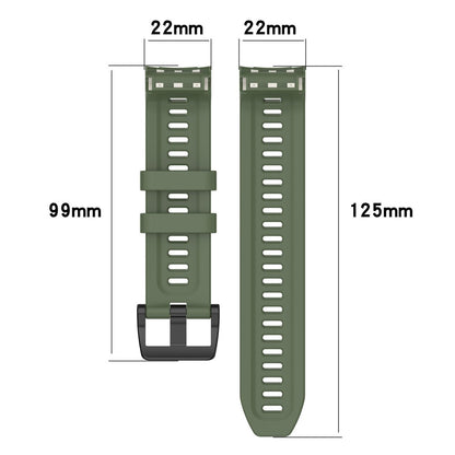 Metal Og Silikone Universal Rem passer til Garmin Approach S70 (47mm) / Garmin Approach S70 Series - Grøn#serie_2