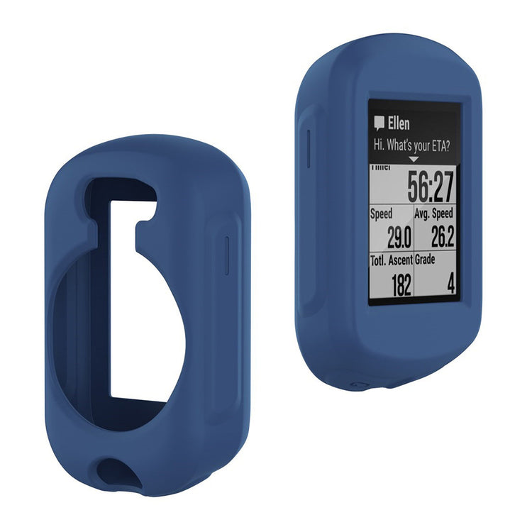 Mega Fed Garmin Edge 830 Silikone Cover - Blå#serie_4