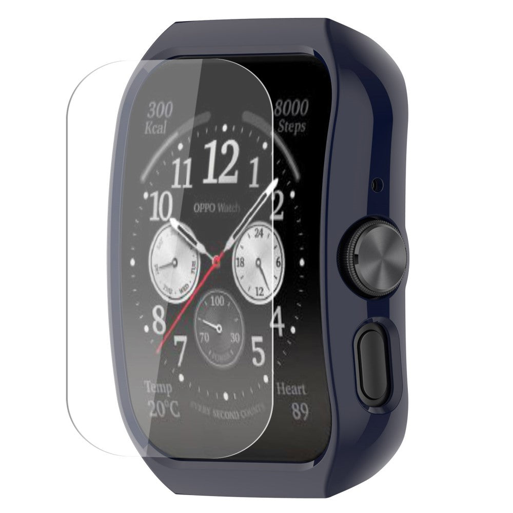 Oppo Watch 4 Pro / Watch 3 Pro protective cover with hydrogel film - Ink Blue#serie_2