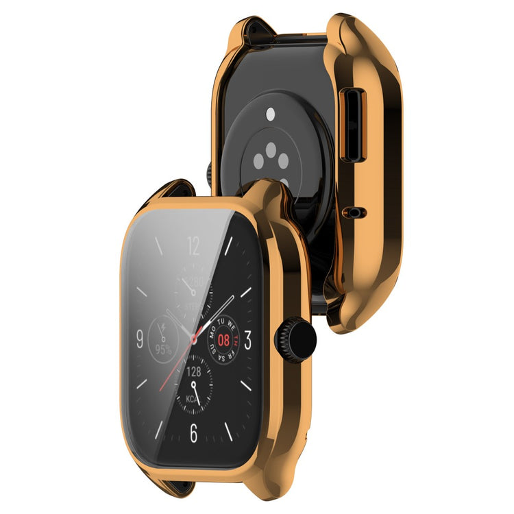 Super Flot Amazfit GTS 4 Silikone Cover - Guld#serie_1