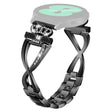20mm Amazfit Cheetah Pro crown rhinestone décor alloy strap