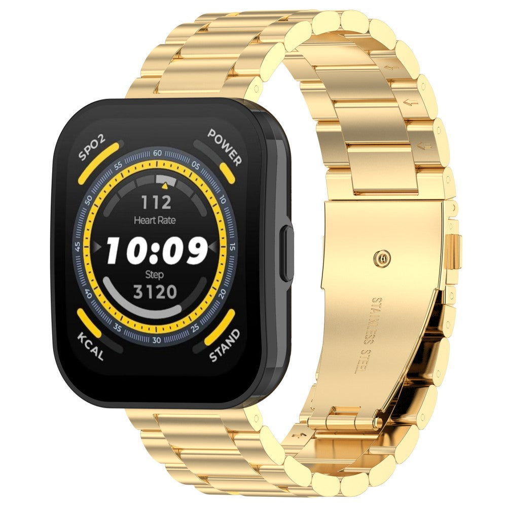 Helt Vildt Fint Metal Universal Rem passer til Amazfit Smartwatch - Guld#serie_4