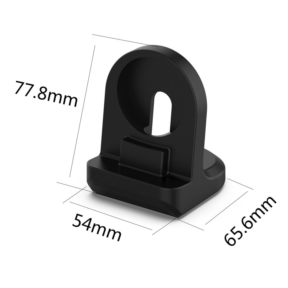Silikone Holder passer til Smartwatch - Sort#serie_1