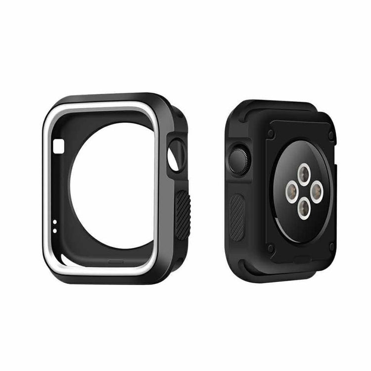 Godt Apple Watch Series 1-3 38mm Silikone Cover - Hvid#serie_5