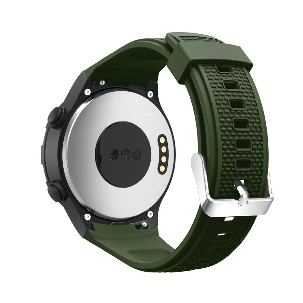 Meget nydelig Huawei Watch 2 Silikone Rem - Grøn#serie_6