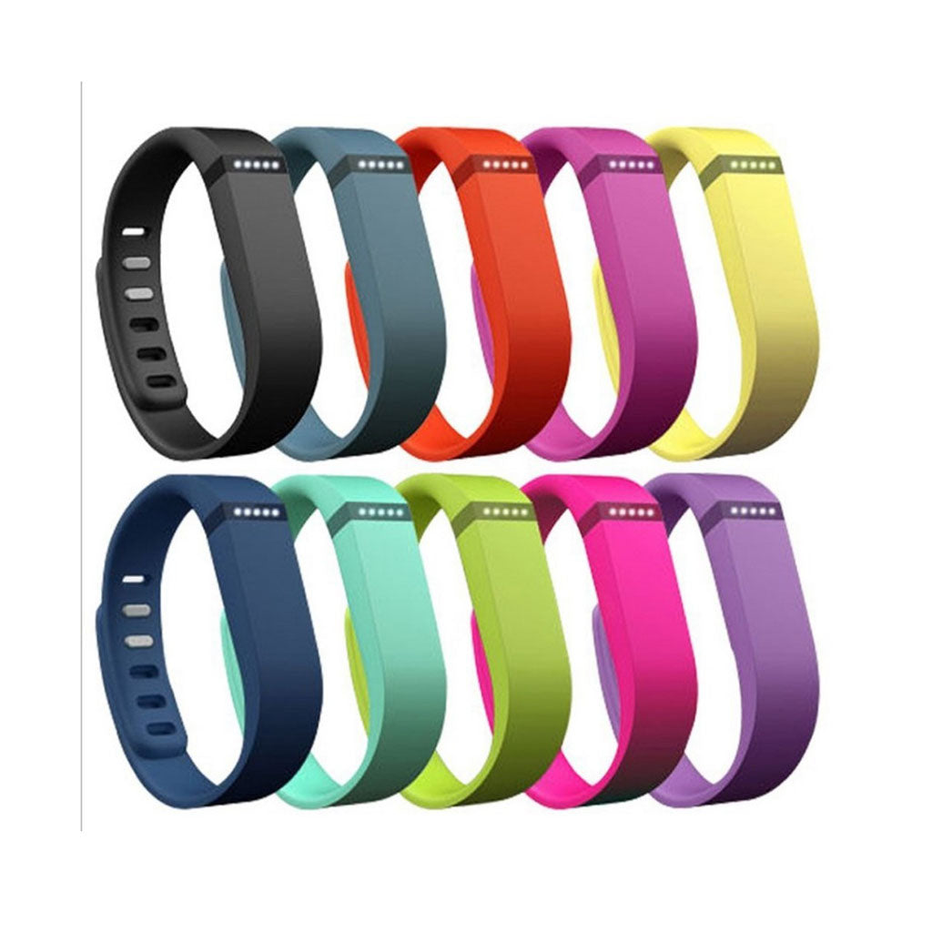 Rigtigt flot Fitbit Flex Silikone Rem - Flerfarvet#serie_1