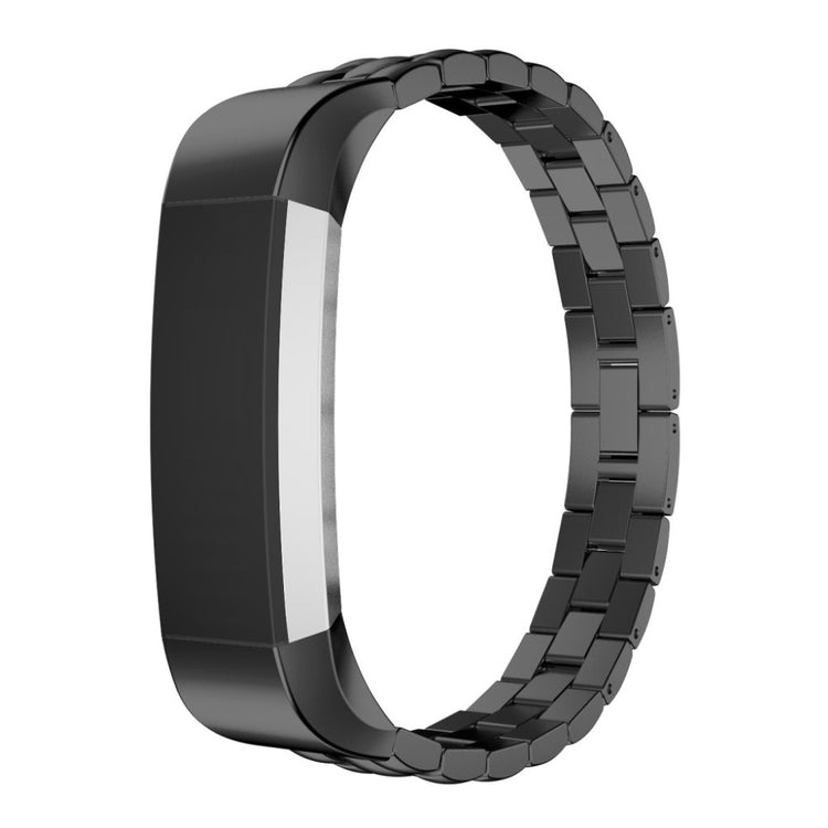 Helt vildt nydelig Fitbit Alta HR Metal Rem - Sort#serie_4