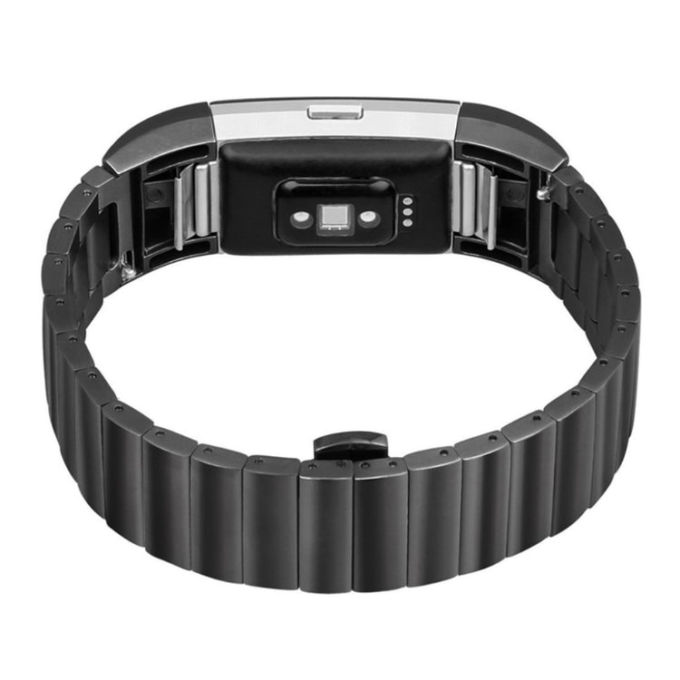 Helt vildt holdbart Fitbit Charge 2 Metal Rem - Sort#serie_4