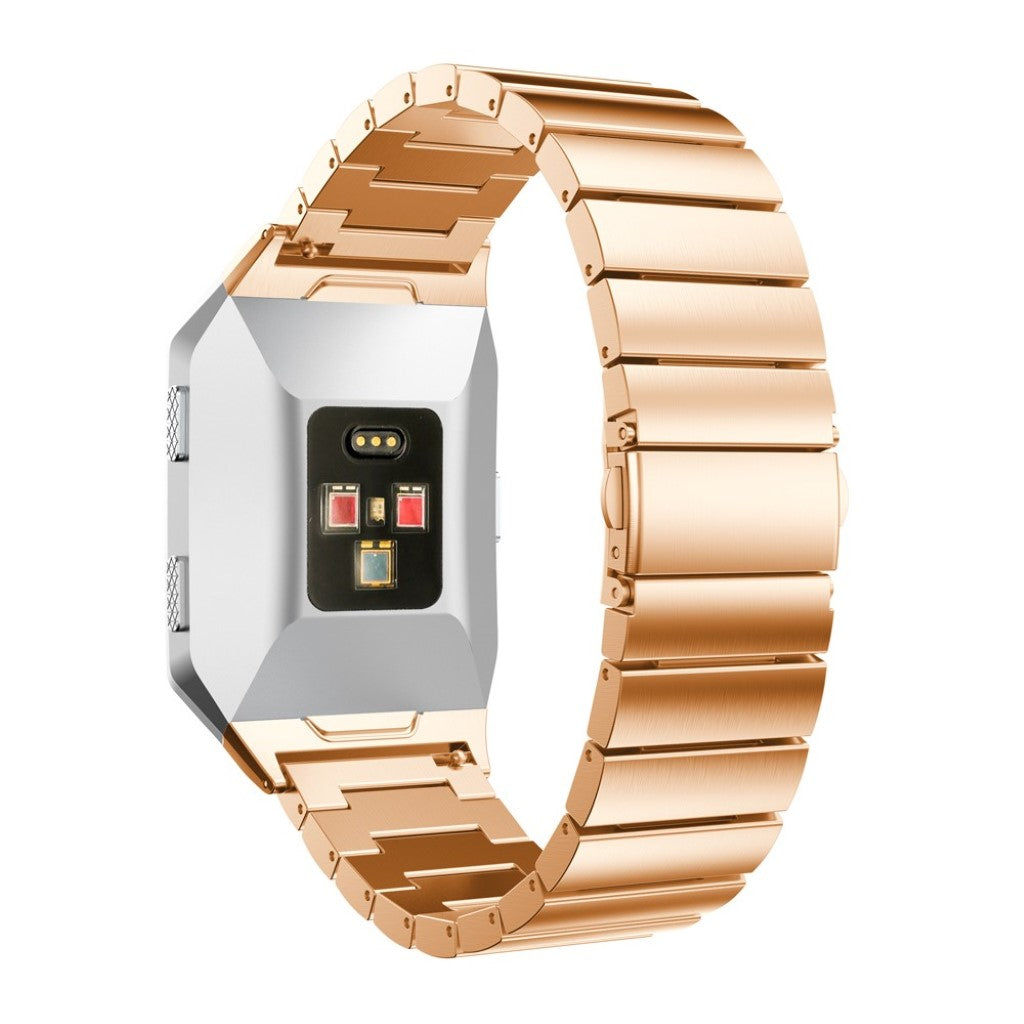 Rigtigt skøn Fitbit Ionic Metal Rem - Pink#serie_2