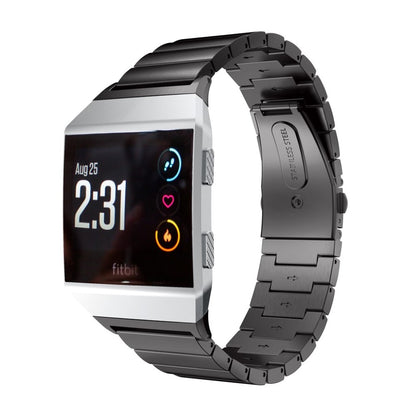 Rigtigt skøn Fitbit Ionic Metal Rem - Sort#serie_4