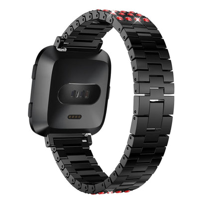 Smuk Fitbit Versa Metal Rem - Flerfarvet#serie_2