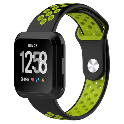 Vildt cool Fitbit Versa Silikone Rem - Grøn#serie_9