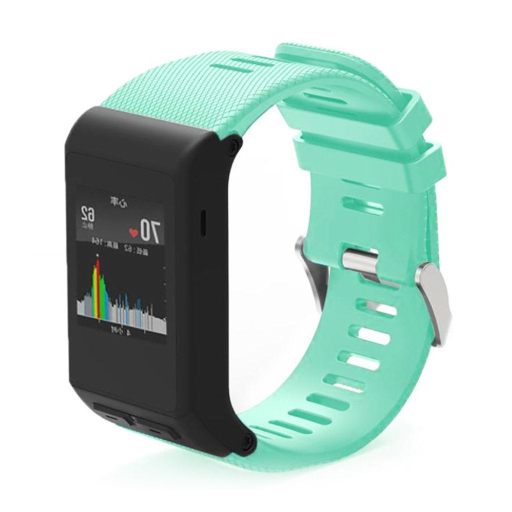Rigtigt sejt Garmin Vivoactive HR Silikone Rem - Blå#serie_3
