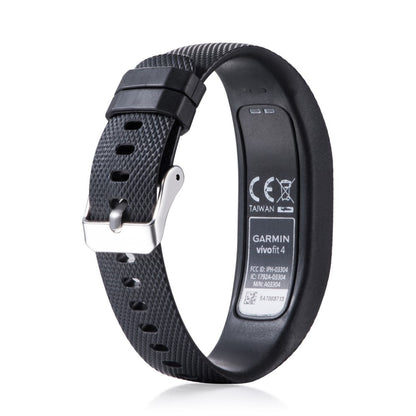 Stilfuld Garmin Vivofit 4 Silikone Rem - Sort#serie_10
