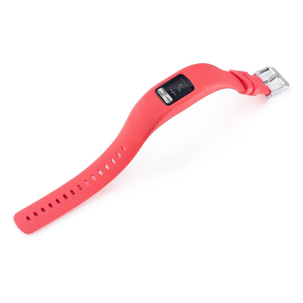 Stilfuld Garmin Vivofit 4 Silikone Rem - Rød#serie_7