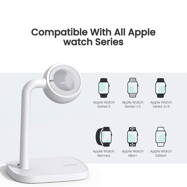 Universal Apple Smartwatch Plastik Holder - Hvid#serie_522