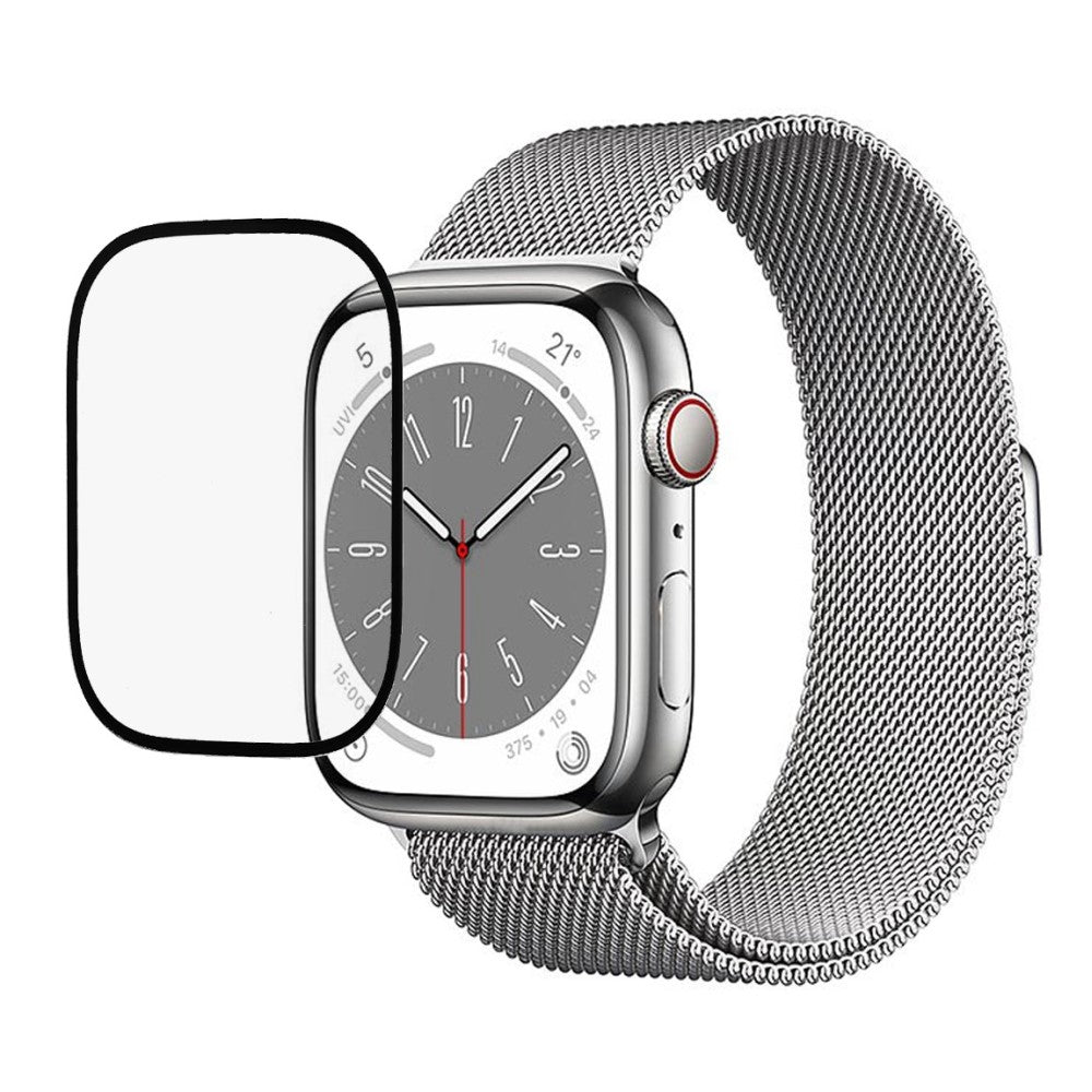 Apple Watch Series 8 (41mm) / Apple Watch Series 7 41mm Hærdet Glas  HD Skærmbeskytter - Gennemsigtig#serie_605