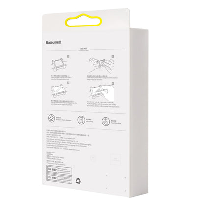 2stk Apple Watch Series 8 (45mm) / Apple Watch Series 7 45mm Plastik  HD Skærmbeskytter - Sort#serie_642