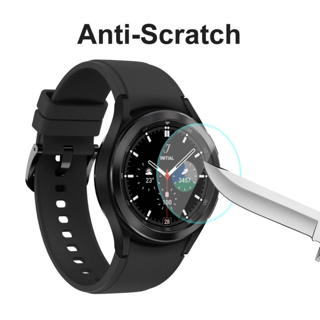 Samsung Galaxy Watch 4 Classic (42mm) Hærdet Glas  0.2mm Skærmbeskytter - Gennemsigtig#serie_564