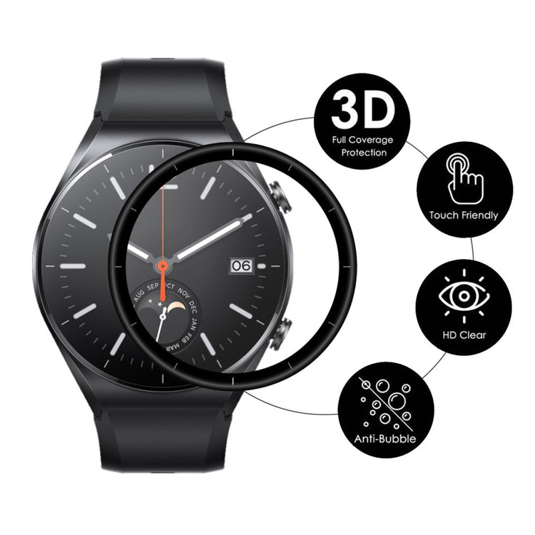 Xiaomi Watch S1 Plastik  HD Skærmbeskytter - Gennemsigtig#serie_140