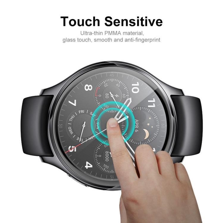 Xiaomi Watch S1 Pro Plastik og Glas  HD Skærmbeskytter - Gennemsigtig#serie_339