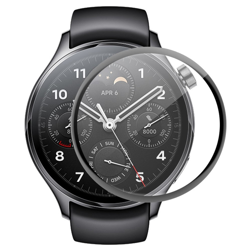 Xiaomi Watch S1 Pro Plastik og Glas  HD Skærmbeskytter - Gennemsigtig#serie_339