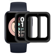2stk Xiaomi Redmi Watch Plastik Skærmbeskytter - Sort#serie_105
