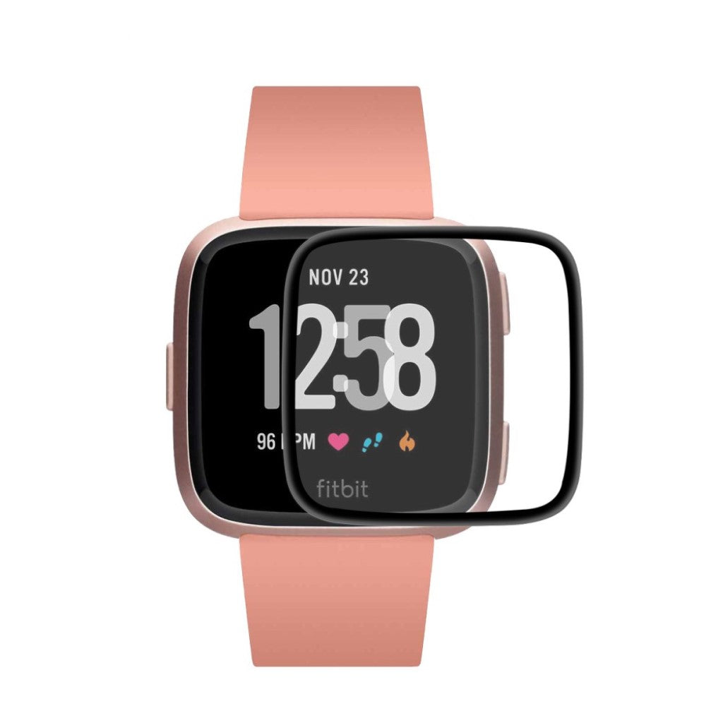 2stk Fitbit Versa 3 Plastik Skærmbeskytter - Gennemsigtig#serie_633