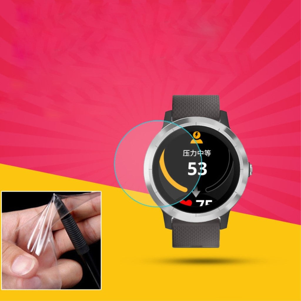 Garmin Vivoactive 3 Plastik Skærmbeskytter - Gennemsigtig#serie_056
