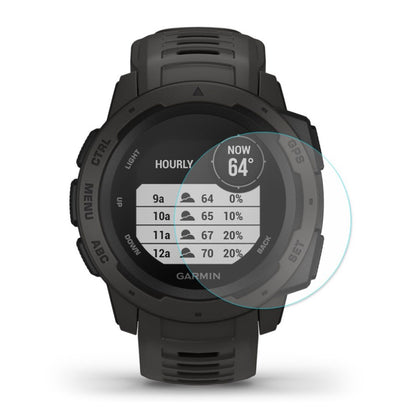 Garmin Instinct Hærdet Glas Skærmbeskytter - Gennemsigtig#serie_038