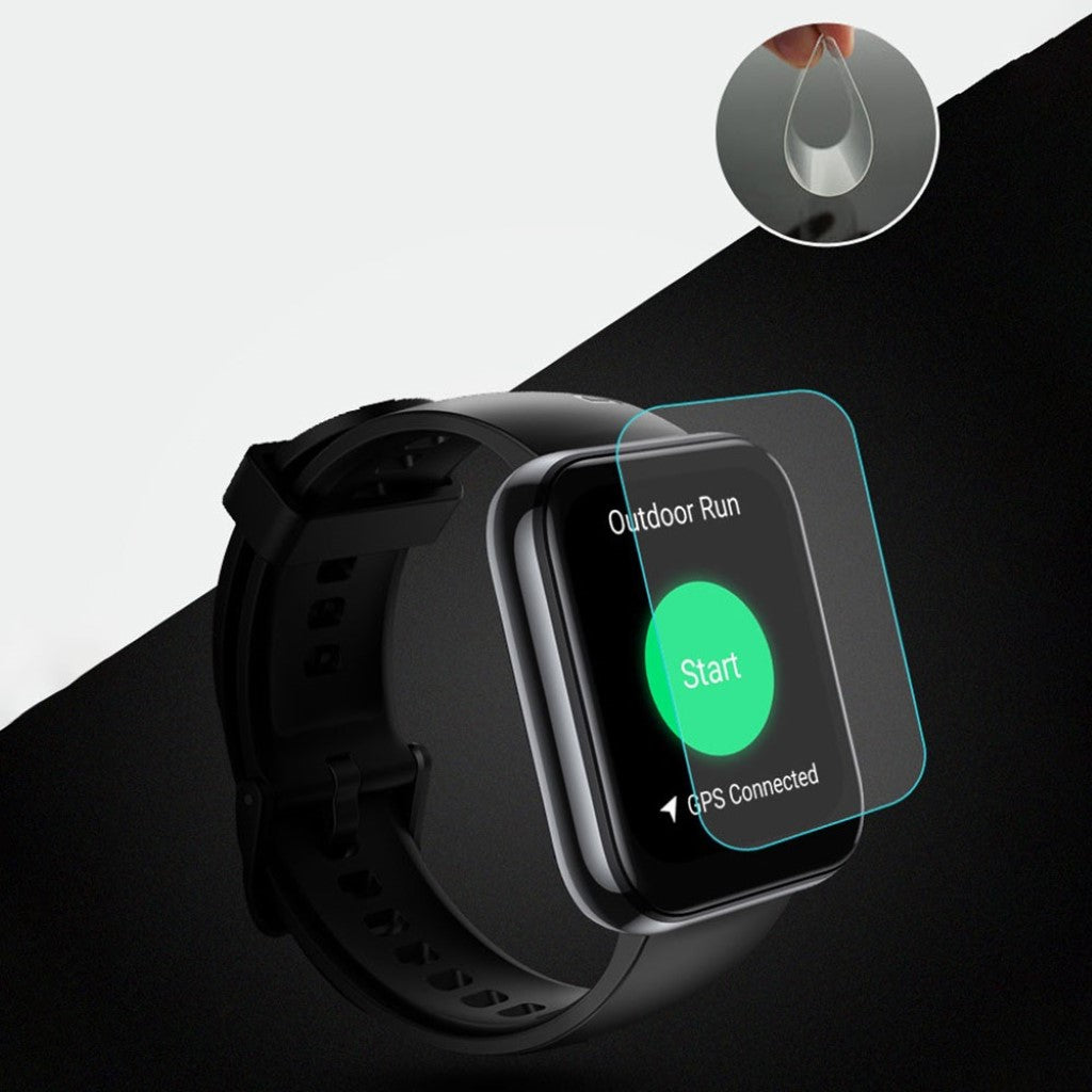 Realme Watch 2 Pro Plastik Skærmbeskytter - Gennemsigtig#serie_1