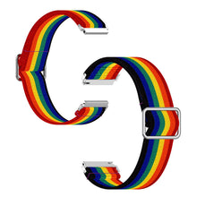 22mm Universal cool pattern watch band - Rainbow#serie_2