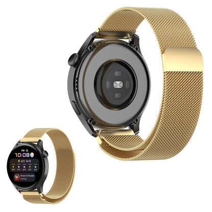 22mm Universal stainless steel watch strap - Gold#serie_4