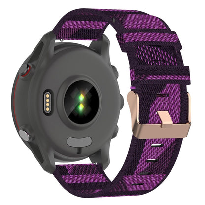 18mm Universal nylon watch strap - Purple Stripe#serie_2