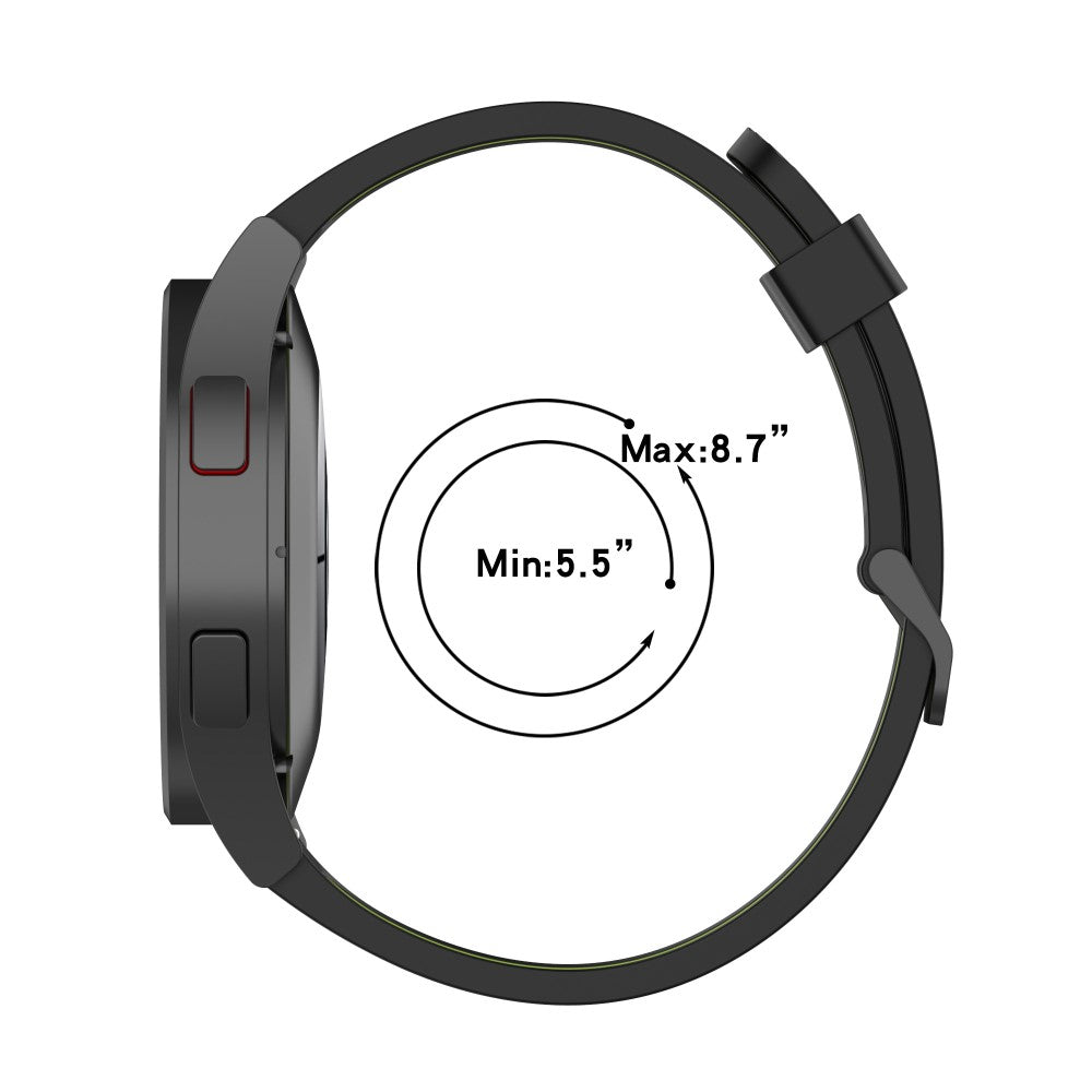 Klassisk Universal Silikone Urrem - Blå#serie_4