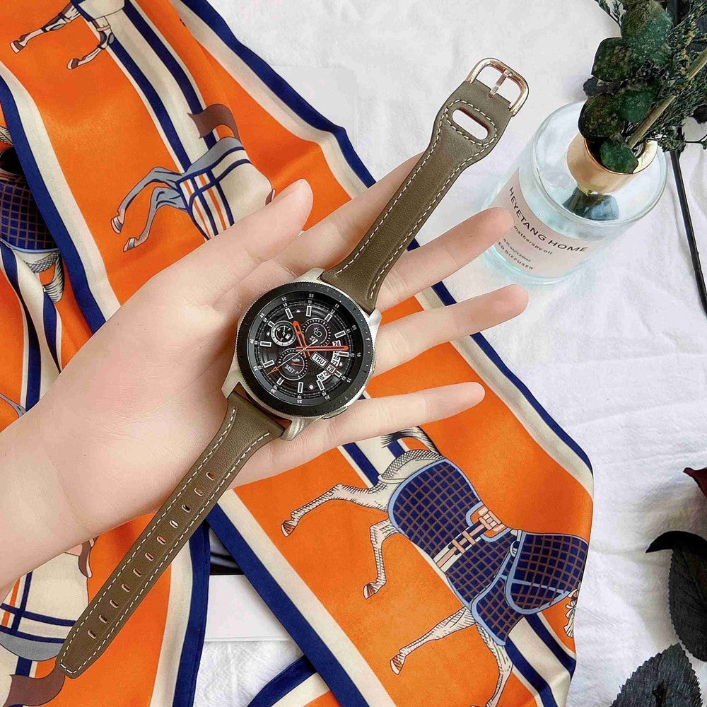 Vildt rart Universal Ægte læder Urrem - Brun#serie_7